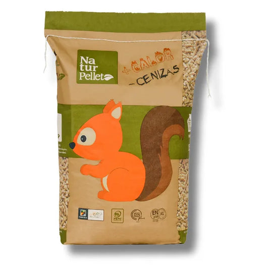 Naturpellet. 3 Palets - 231 sacos certificado Enplus de 15 kg